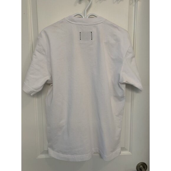 Reigning Champ White T-shirt Made In Canada Men’s Medium/Large 100% Thick Cotton - Picture 3 of 9